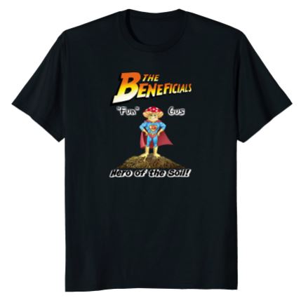 Heroes of the Soil - fungus T-shirt