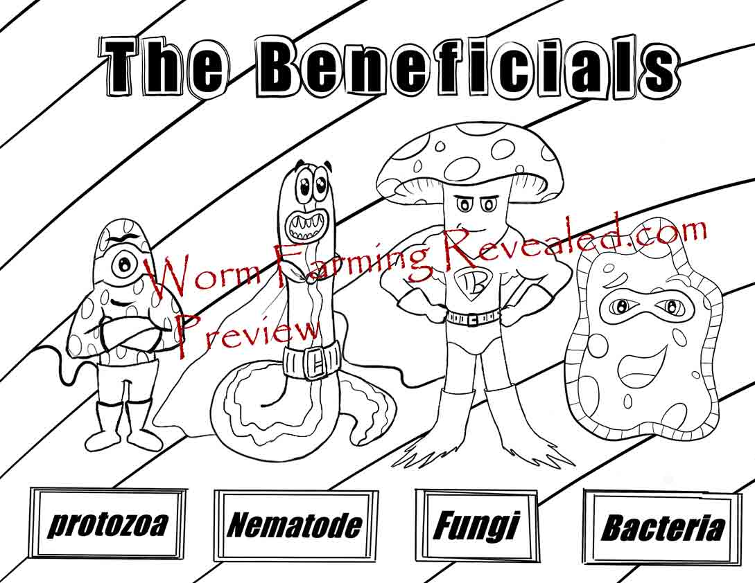 The Beneficials Coloring Page