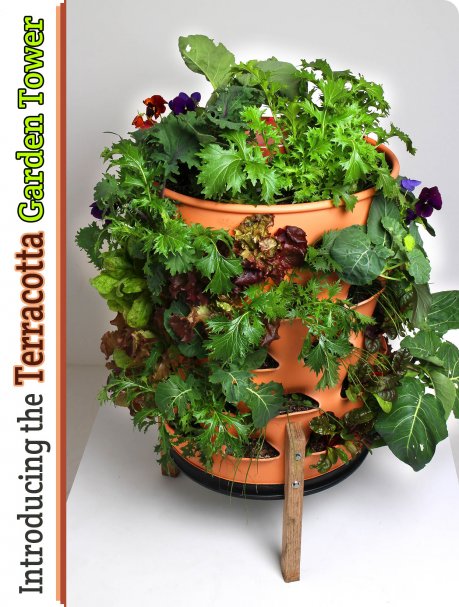 Garden Tower Terracotta